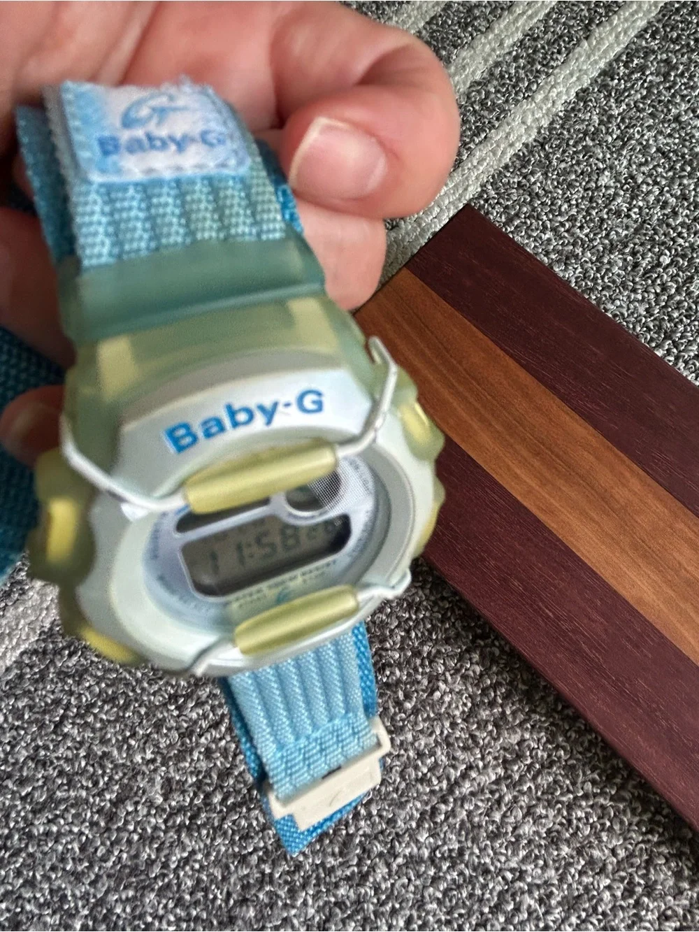 Vintage Casio Baby-G BGX-130       G-LIDE Digital Surf Watch - New Battery